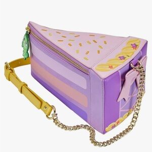 Loungefly Disney Tangled Cosplay Cake Crossbody Bag